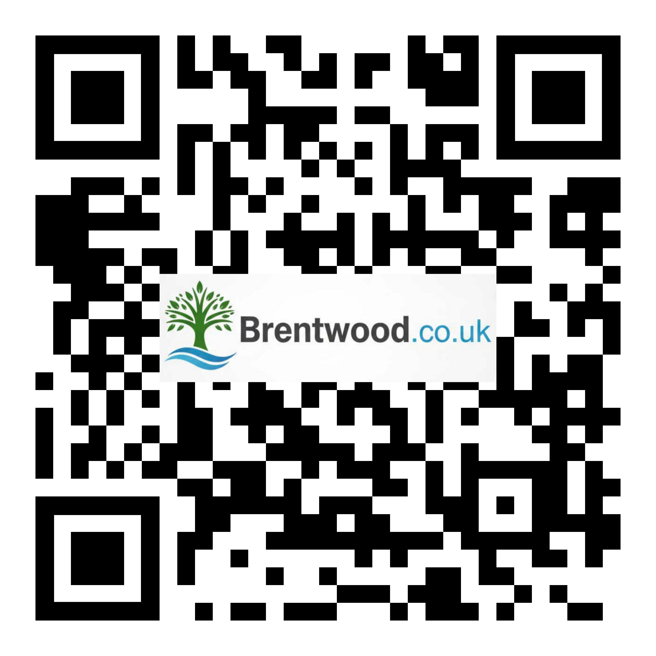 QR code linking to Brentwood.co.uk